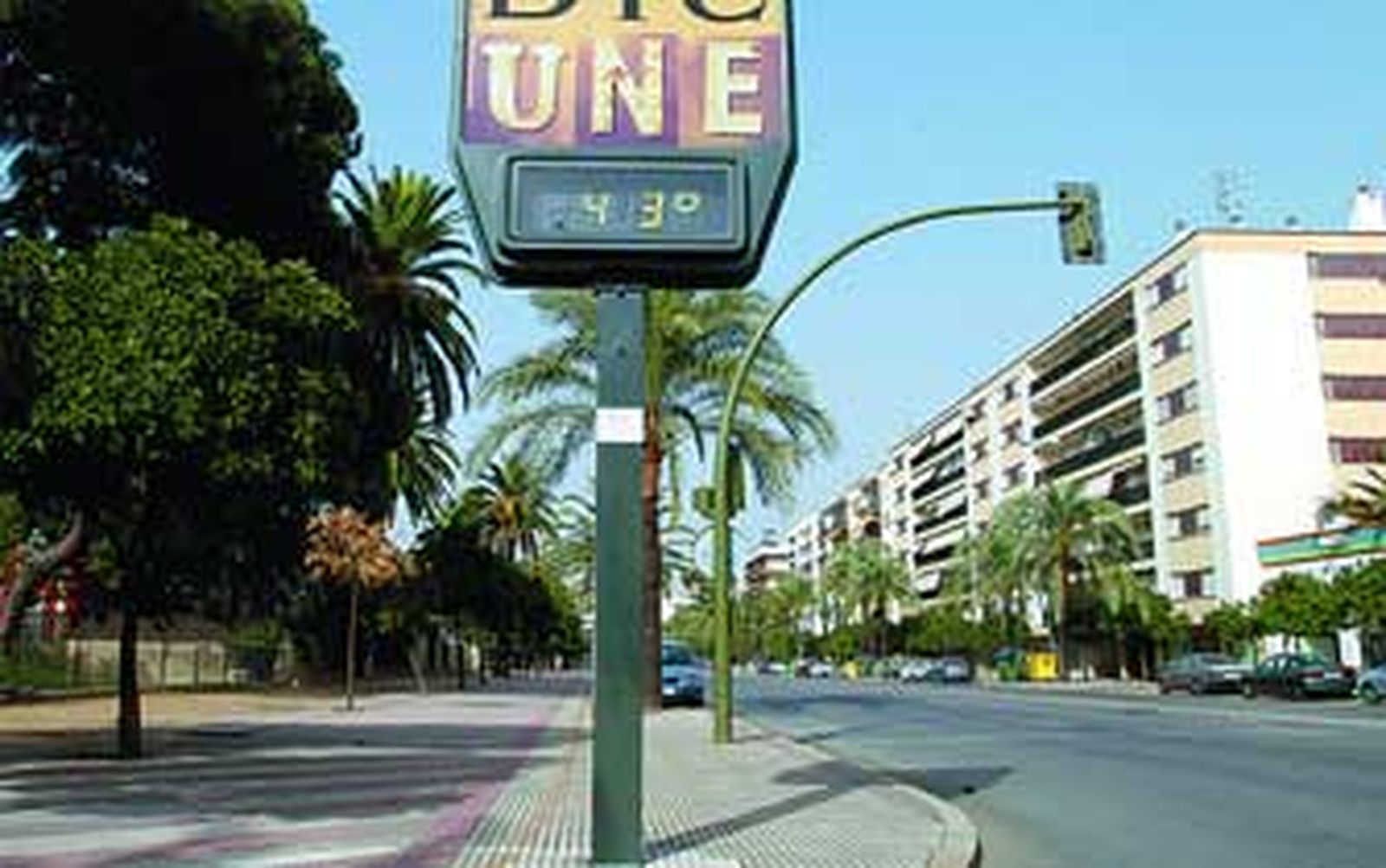 Alerta amarilla en Jerez por altas temperaturas