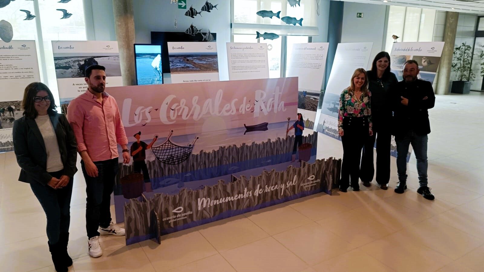 'Monumentos de Roca y Sal', en el Acuario de Sevilla.