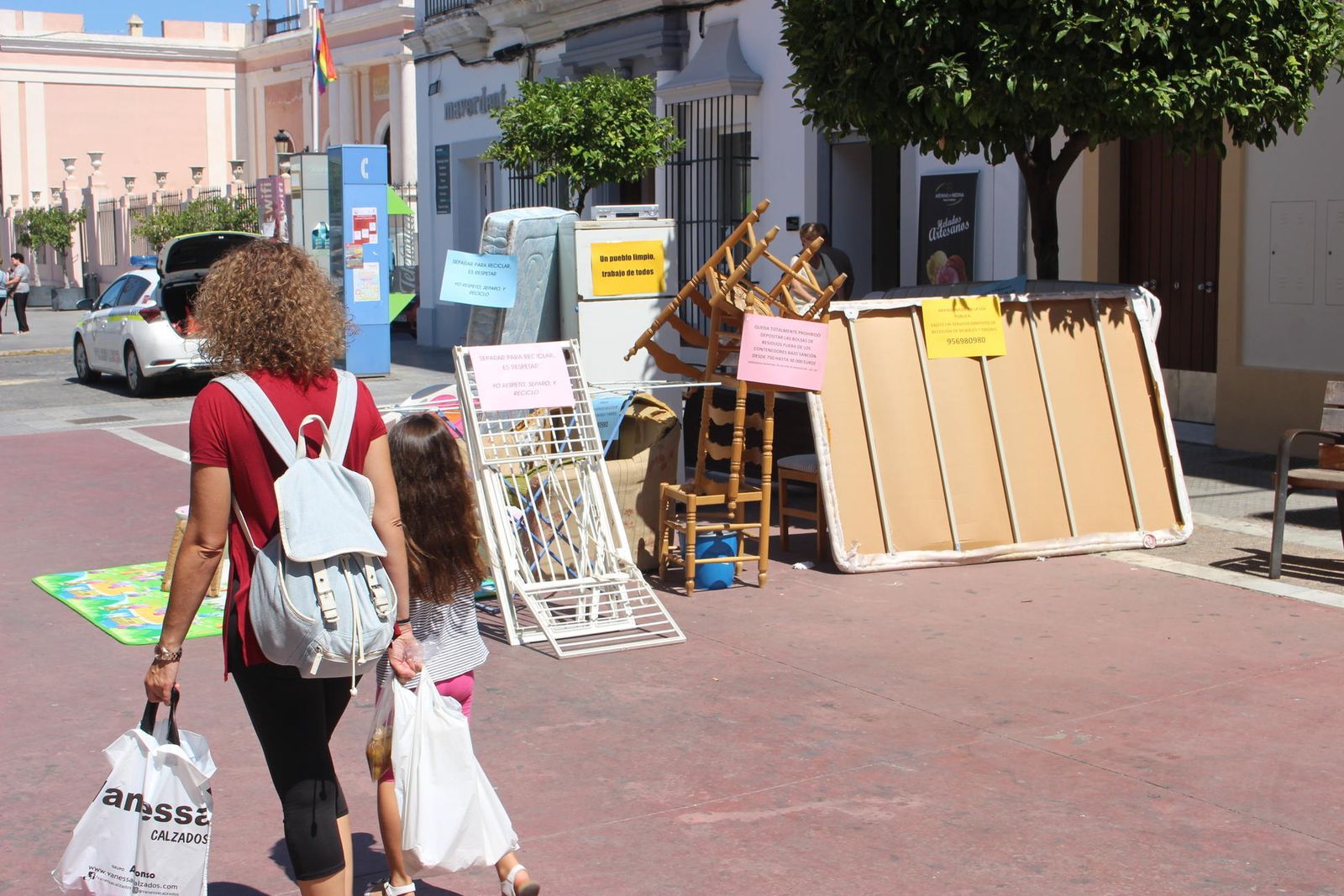 "Es basura, no una obra de arte moderno"