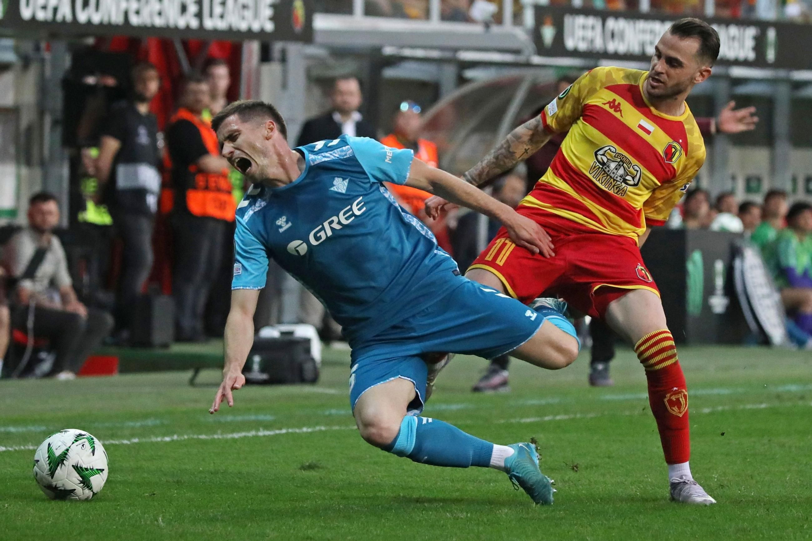 Las fotos del Jagiellonia - Betis
