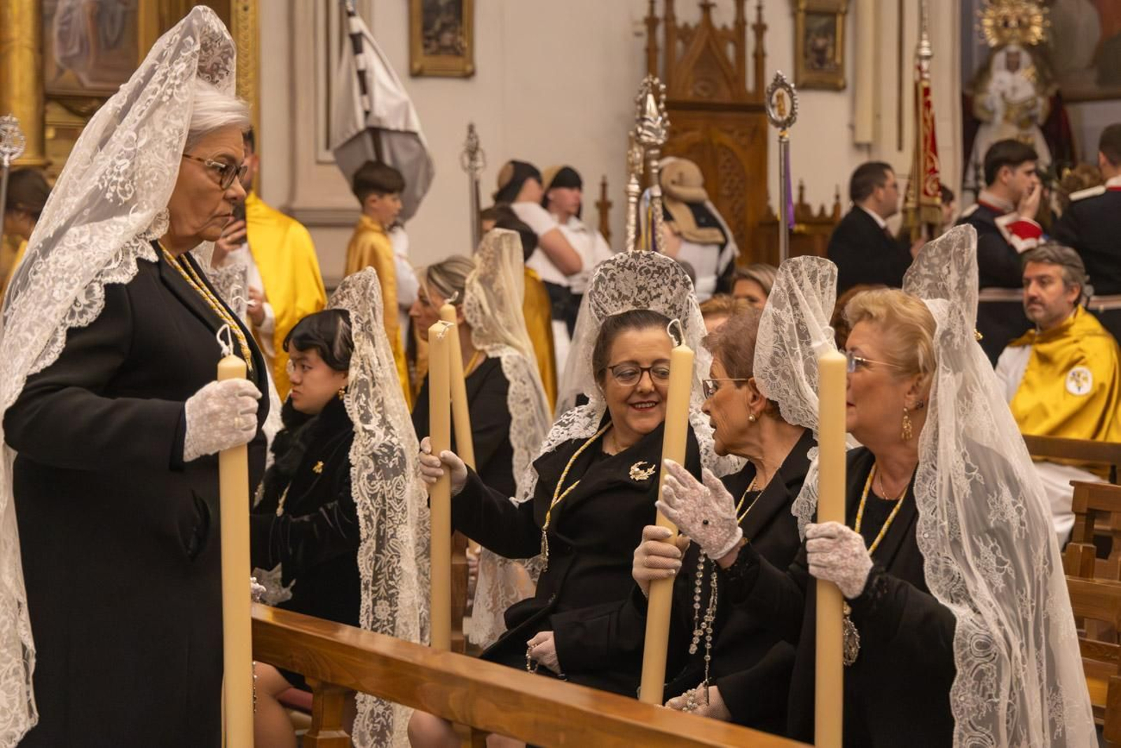 Los jiennenses se quedan sin ver procesionar al Señor Resucitado y la Virgen de la Victoria
