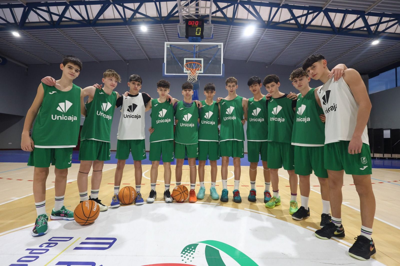 Ilusión, sonrisas y nervios en el Unicaja antes de la Minicopa
