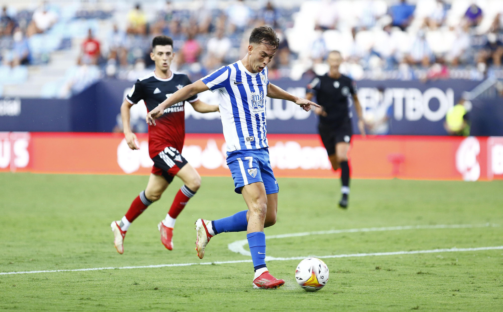 El Málaga CF-Mirandés, en fotos