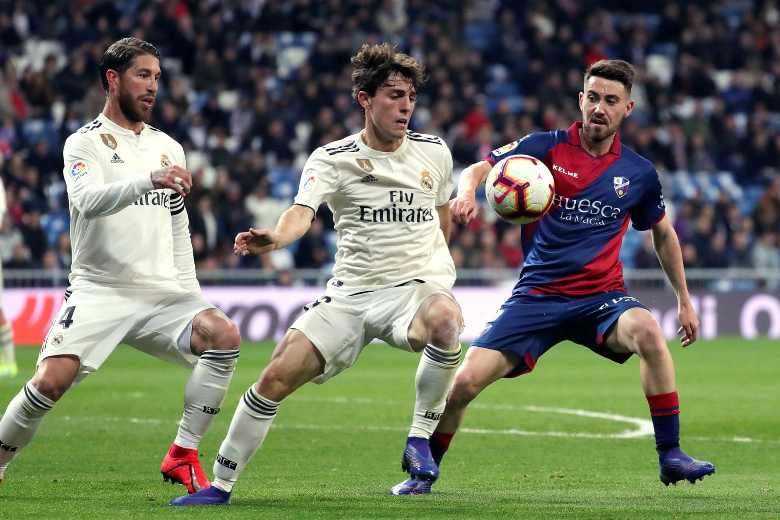 Las imágenes del Real Madrid-Huesca