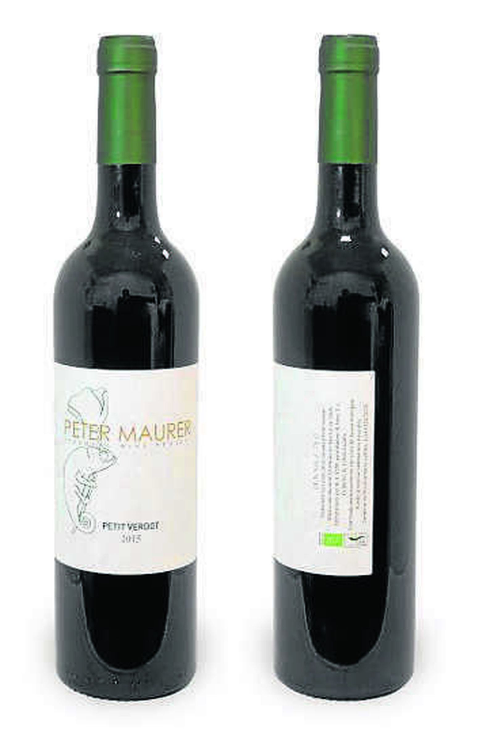 Peter Maurer Petit Verdot 2015. Blanco.