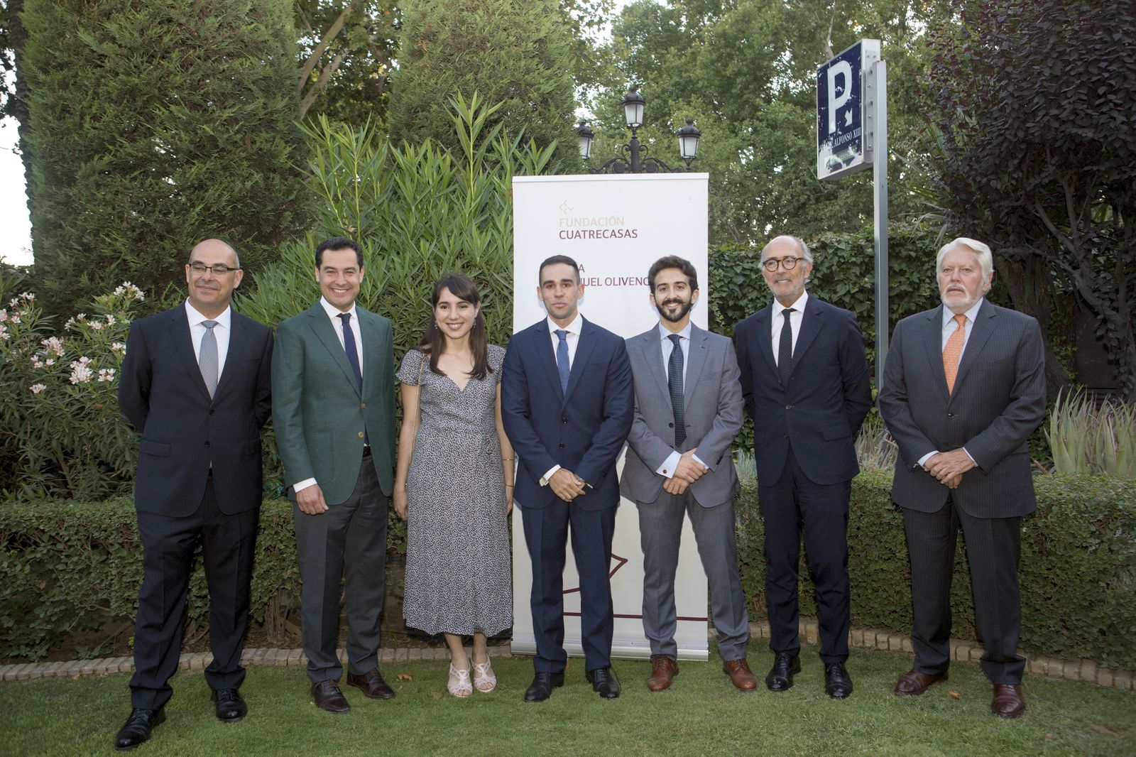 Las imágenes de la entrega de la Beca Manuel Olivencia