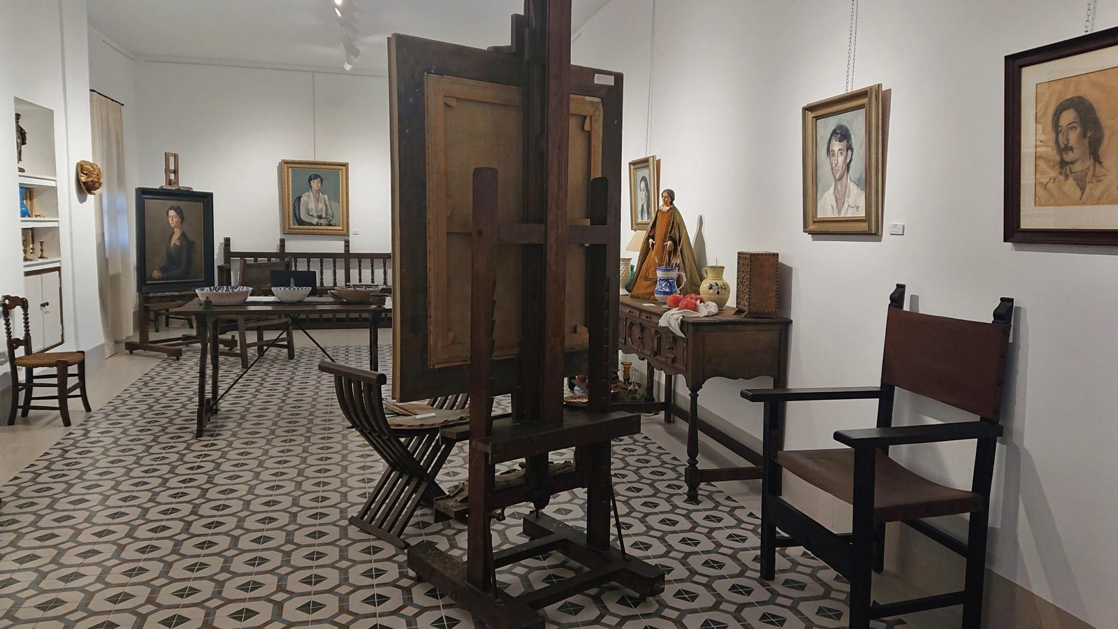 Inauguración de la Casa Museo del pintor Pedro Bueno en Villa del Río, en imágenes