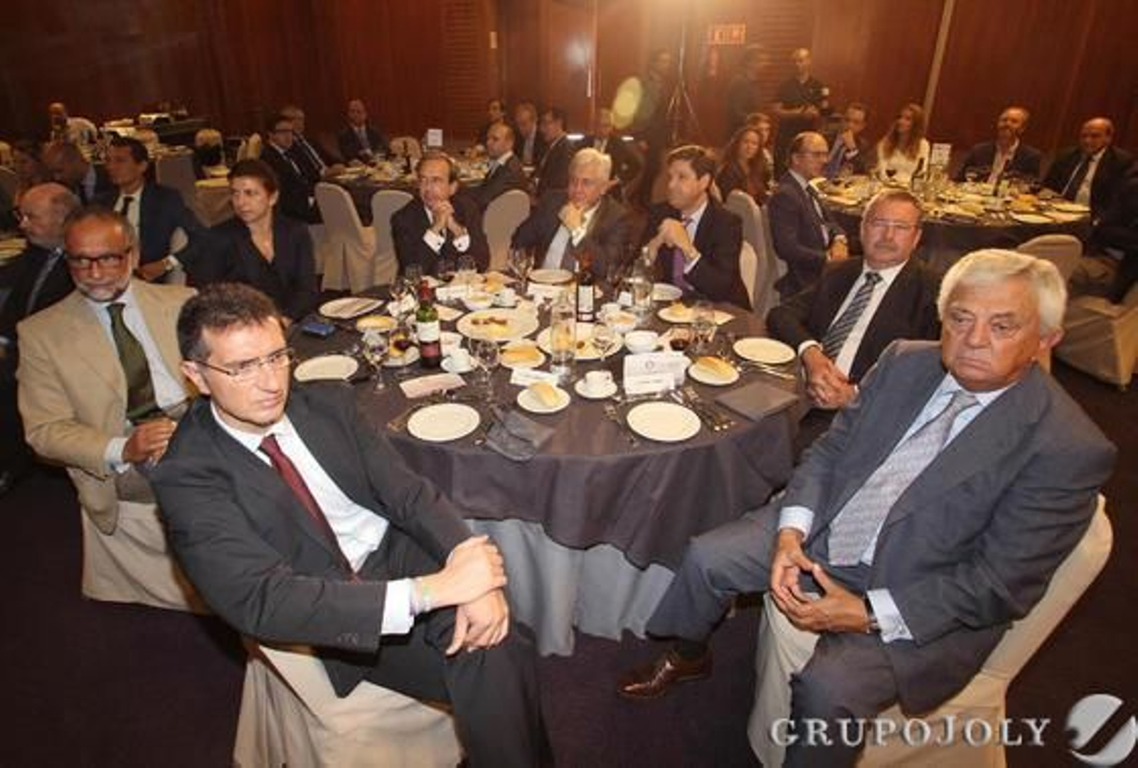 Javier Chaparro, José María O'Kean, Macarena Gutiérrez, Juan Carlos Fernández, Miguel Palacios, Leopoldo Parias, Ángel Gallego y Francisco Herrero. / Fotos: Juan Carlos Vázquez y Belén Vargas