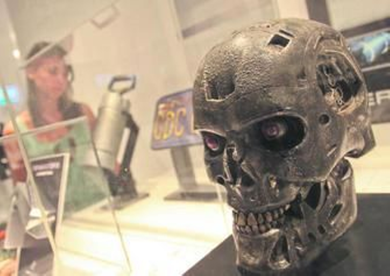 Calavera perteneciente a la película 'Terminator'.