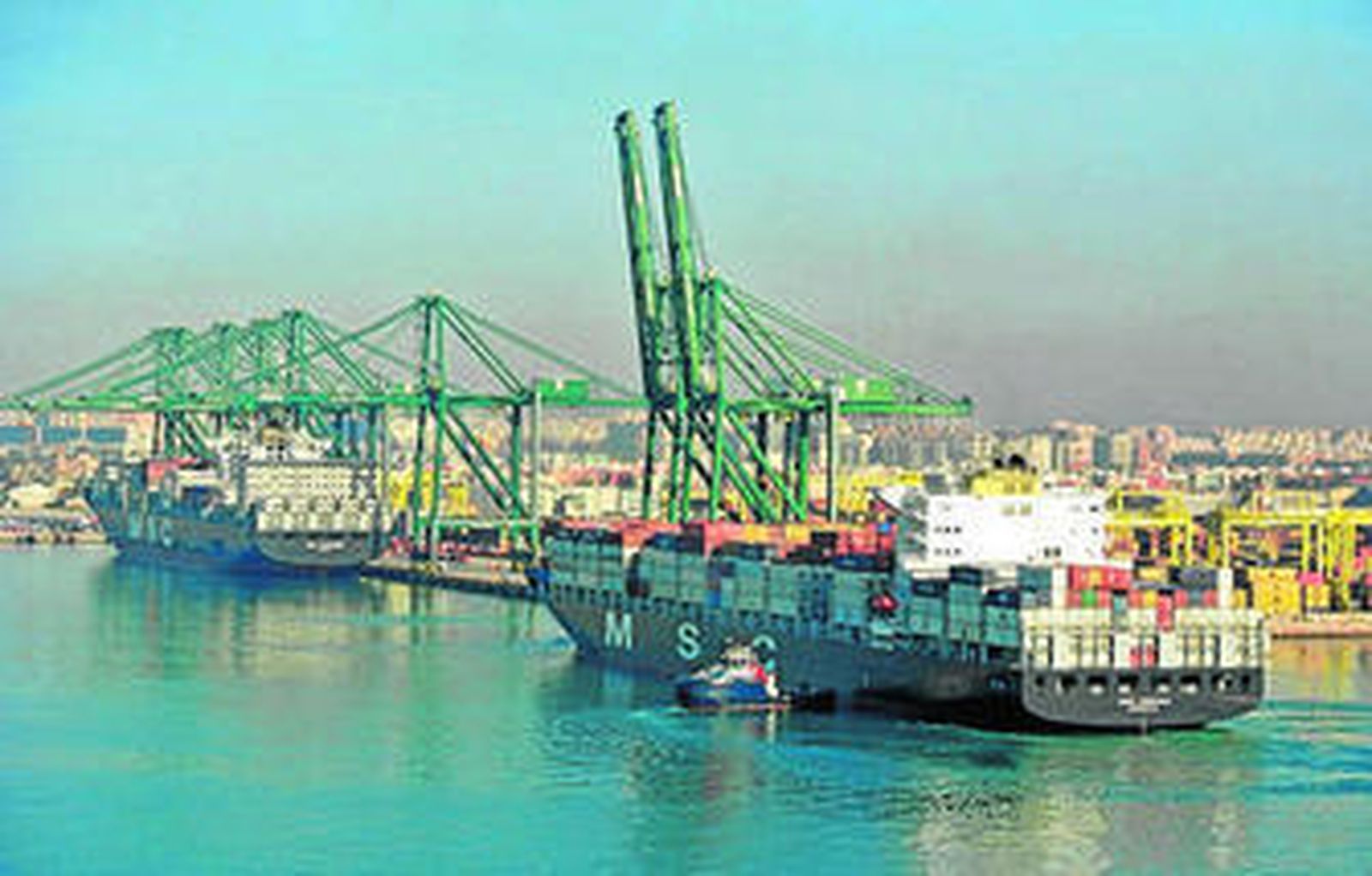 Imagen del puerto de Valencia.