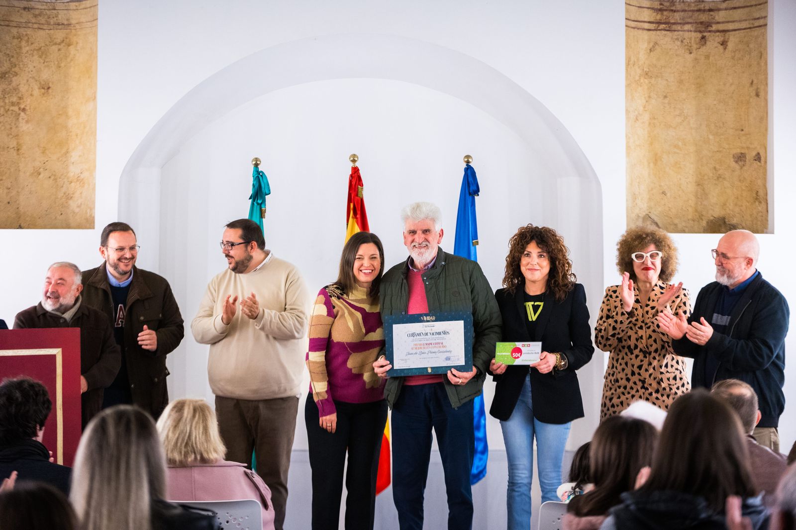 Las imágenes del acto de entrega de premios del Certamen de Nacimientos en San Fernando