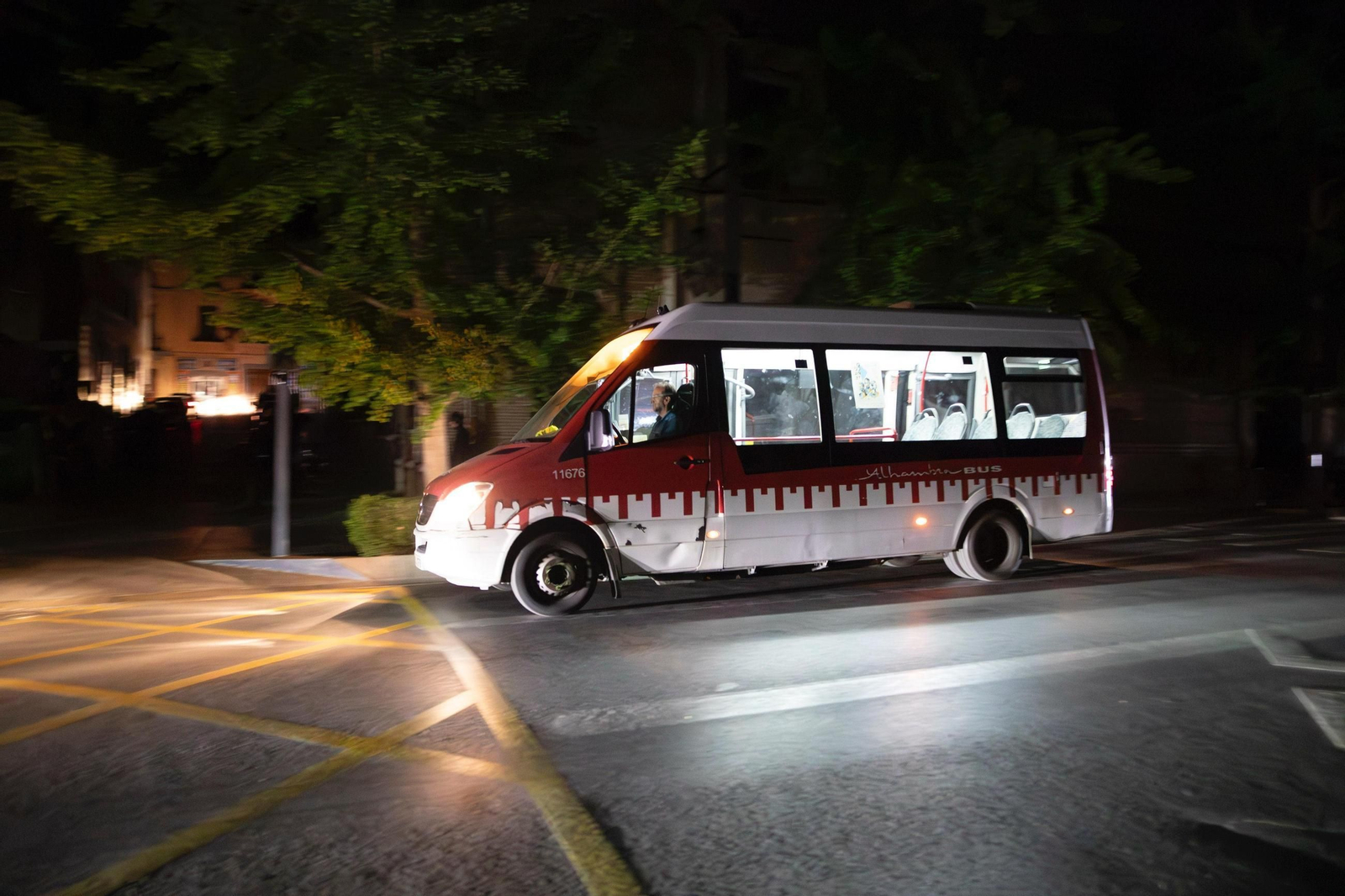 Apagón en Granada: las fotos de la noche más oscura