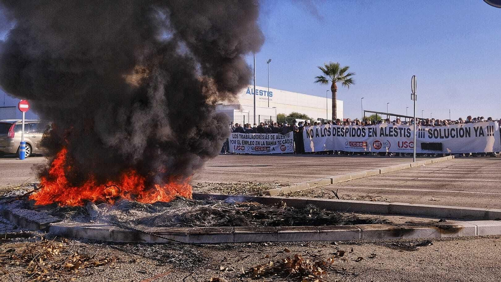 Movilizaciones de Alestis contra los despidos