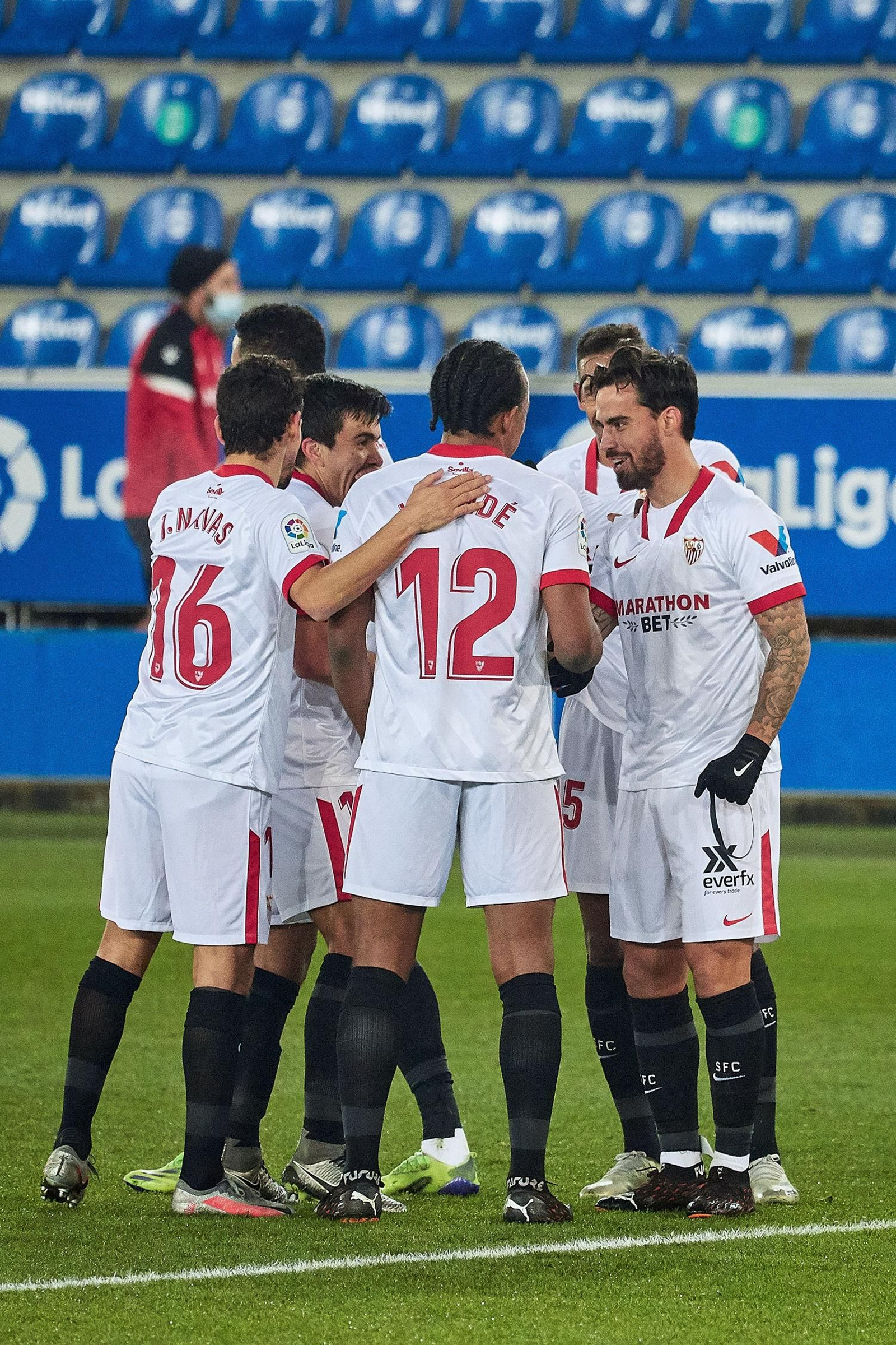 Las imágenes del Alavés-Sevilla