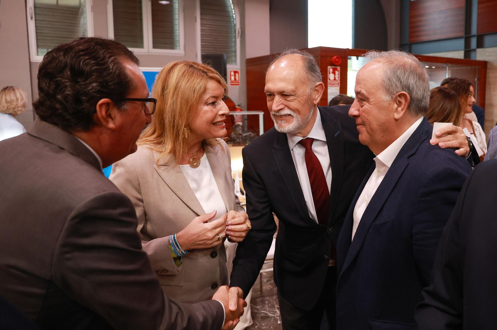 Imágenes de los invitados al desayuno-coloquio de Huelva Información patrocinado por Alter Enersun