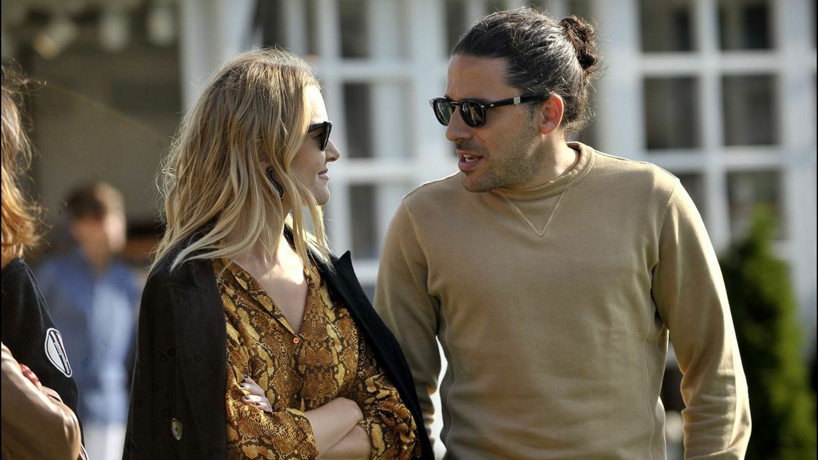 Marta y su marido, Carlos Torretta, en un evento público.