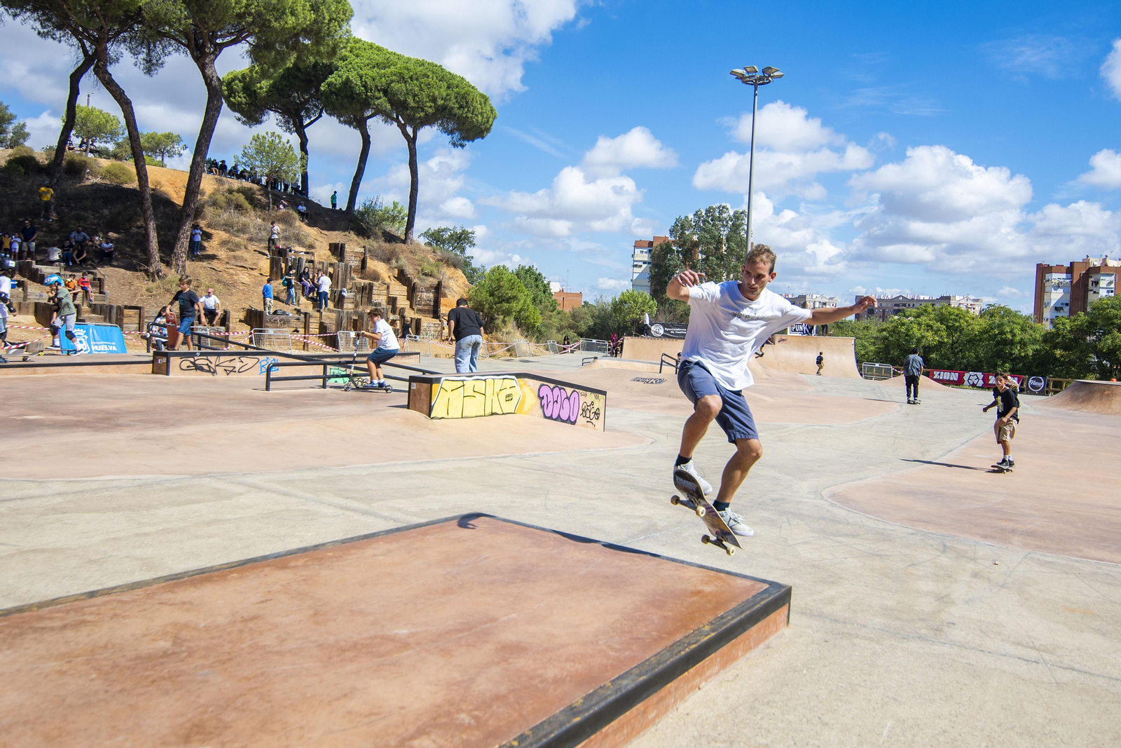 Las mejores imágenes del I Campeonato de Skate Parque Moret de Huelva