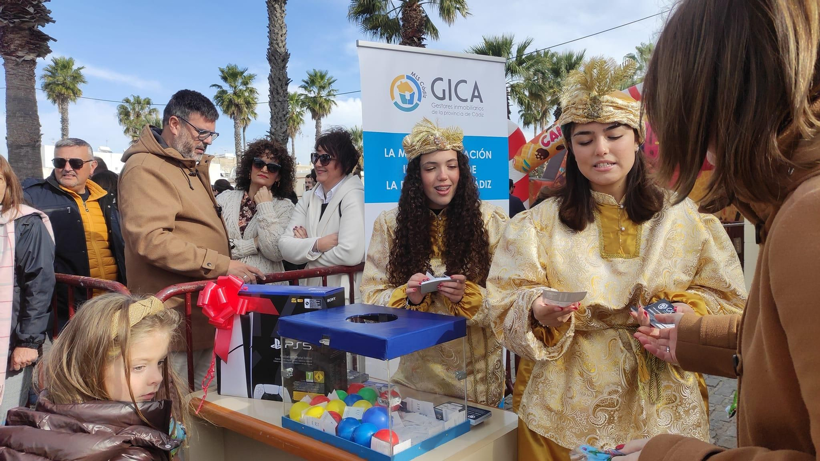 Llegada del Cartero Real a Puerto Real