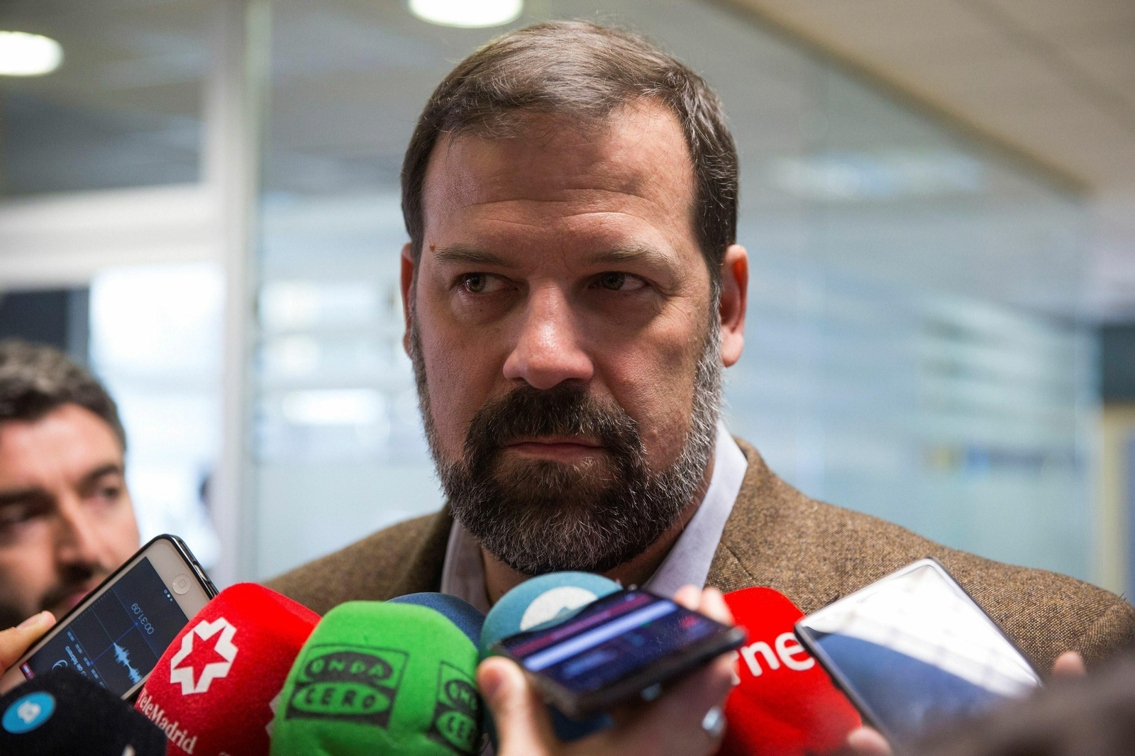 Alfonso Reyes, en una comparecencia.