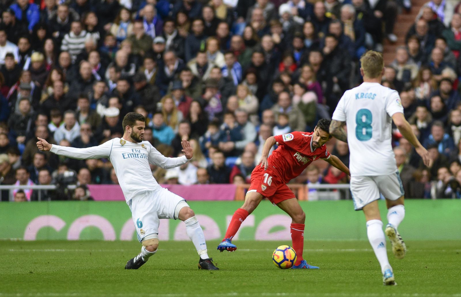 Las imágenes del Real Madrid-Sevilla