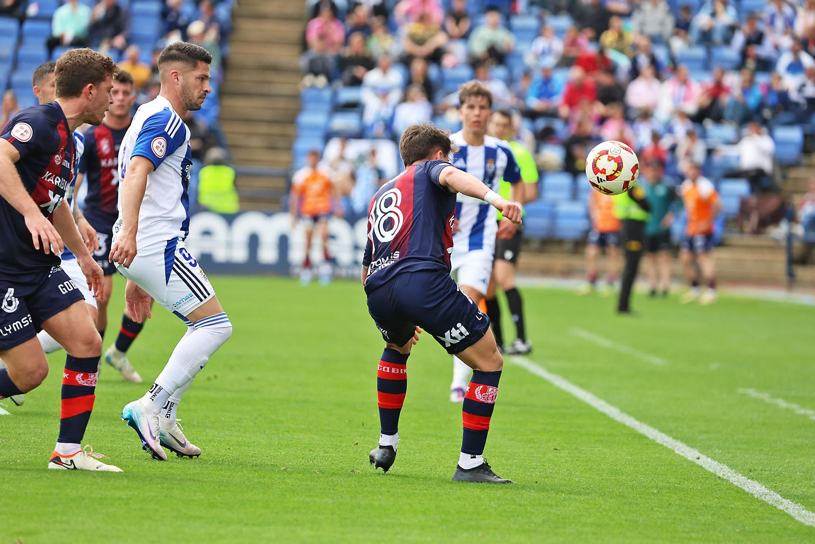 Las imágenes del Recreativo de Huelva - Yeclano Deportivo