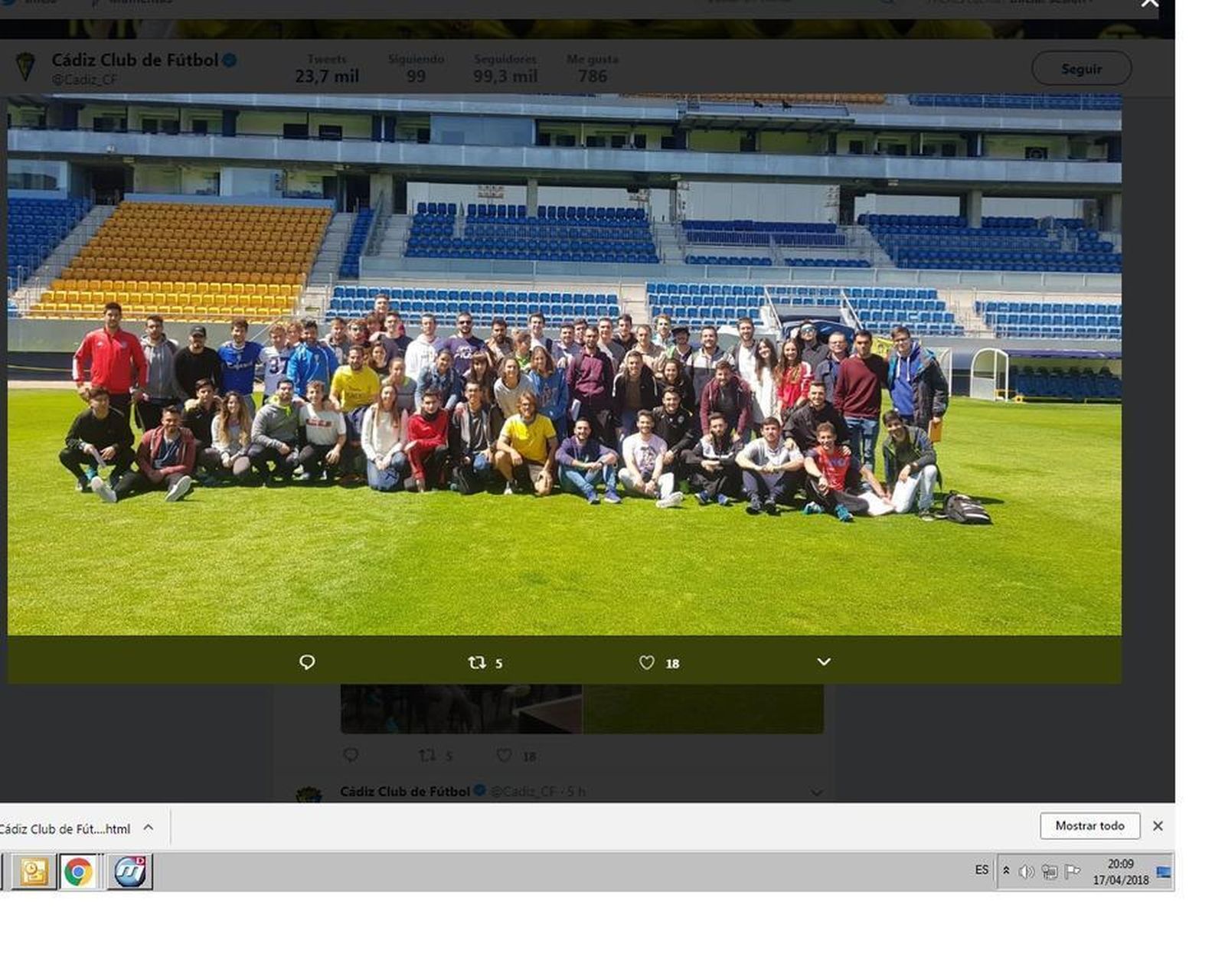 Alumnos de Ciencias de la Actividad Física y el Deporte de la UCA en Carranza