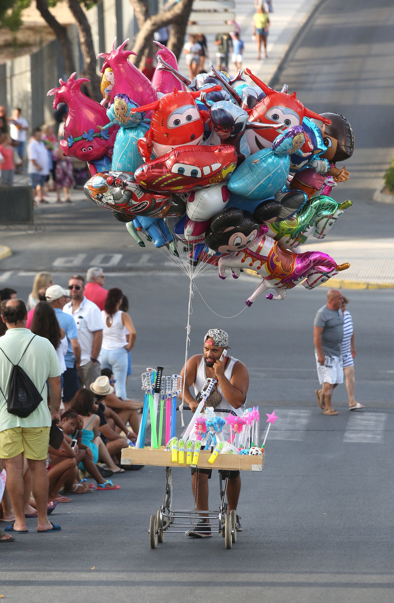 Procesión de la Virgen del Carmen en Punta Umbría