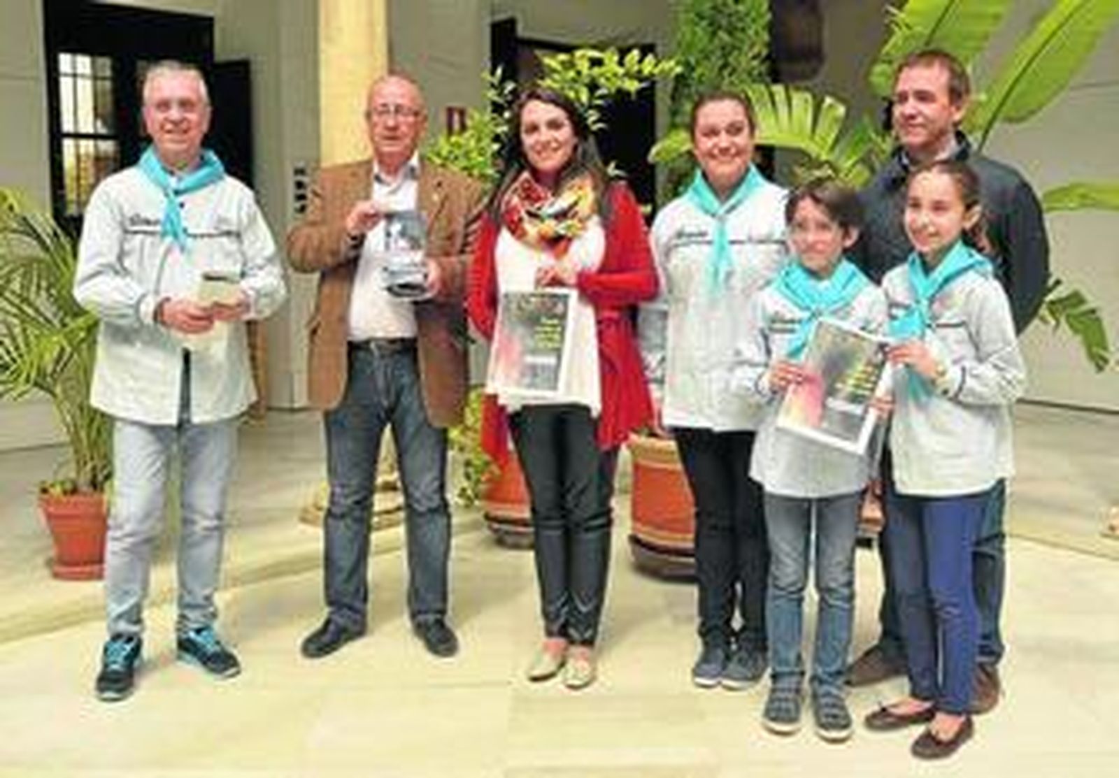 Un momento de la presentación de la fiesta de las Fallas en Córdoba.