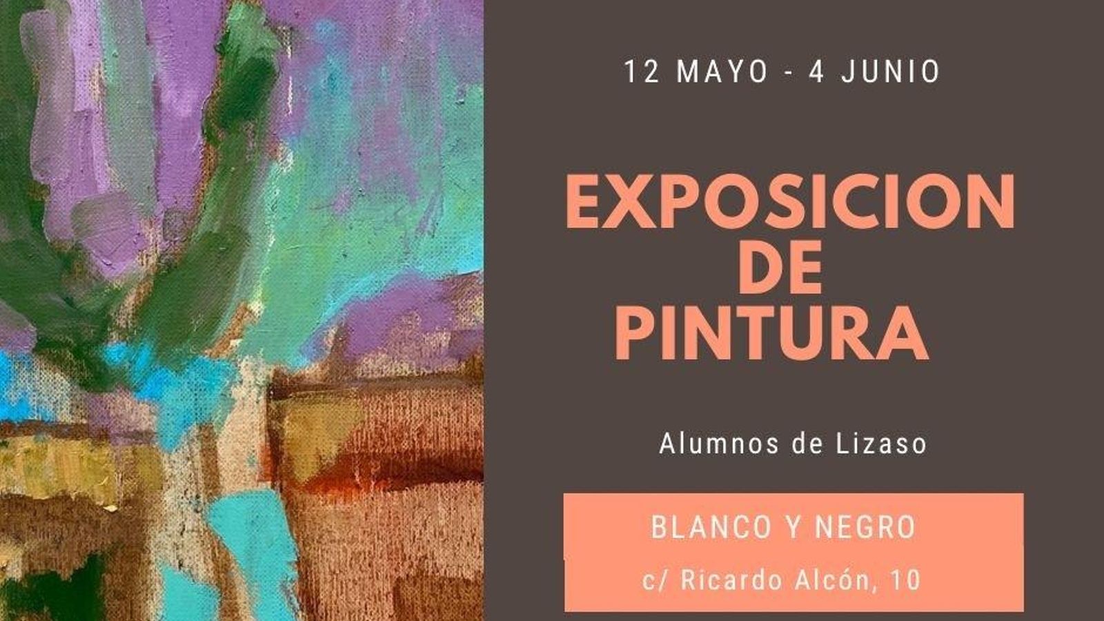 El cartel anunciador de la exposición.