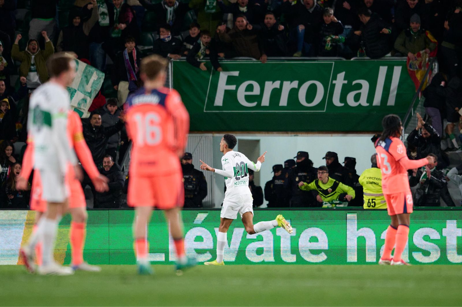 Las fotos del Elche-Barcelona