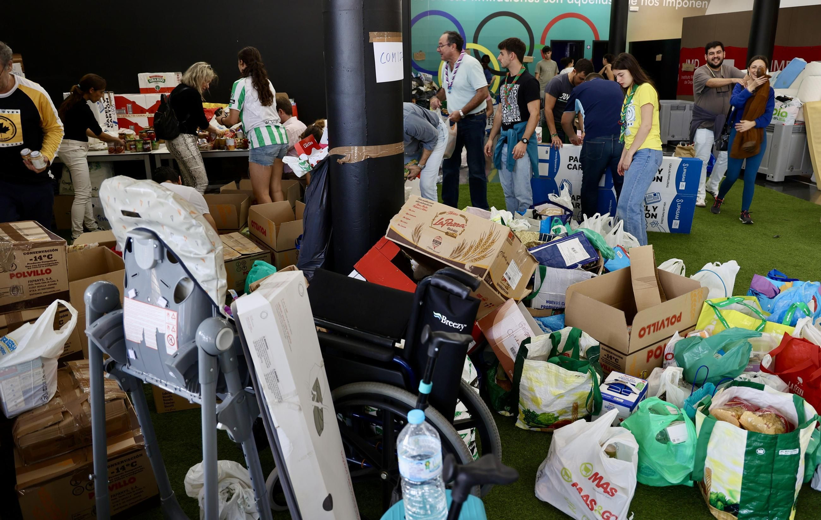 Recogida de alimentos para Valencia