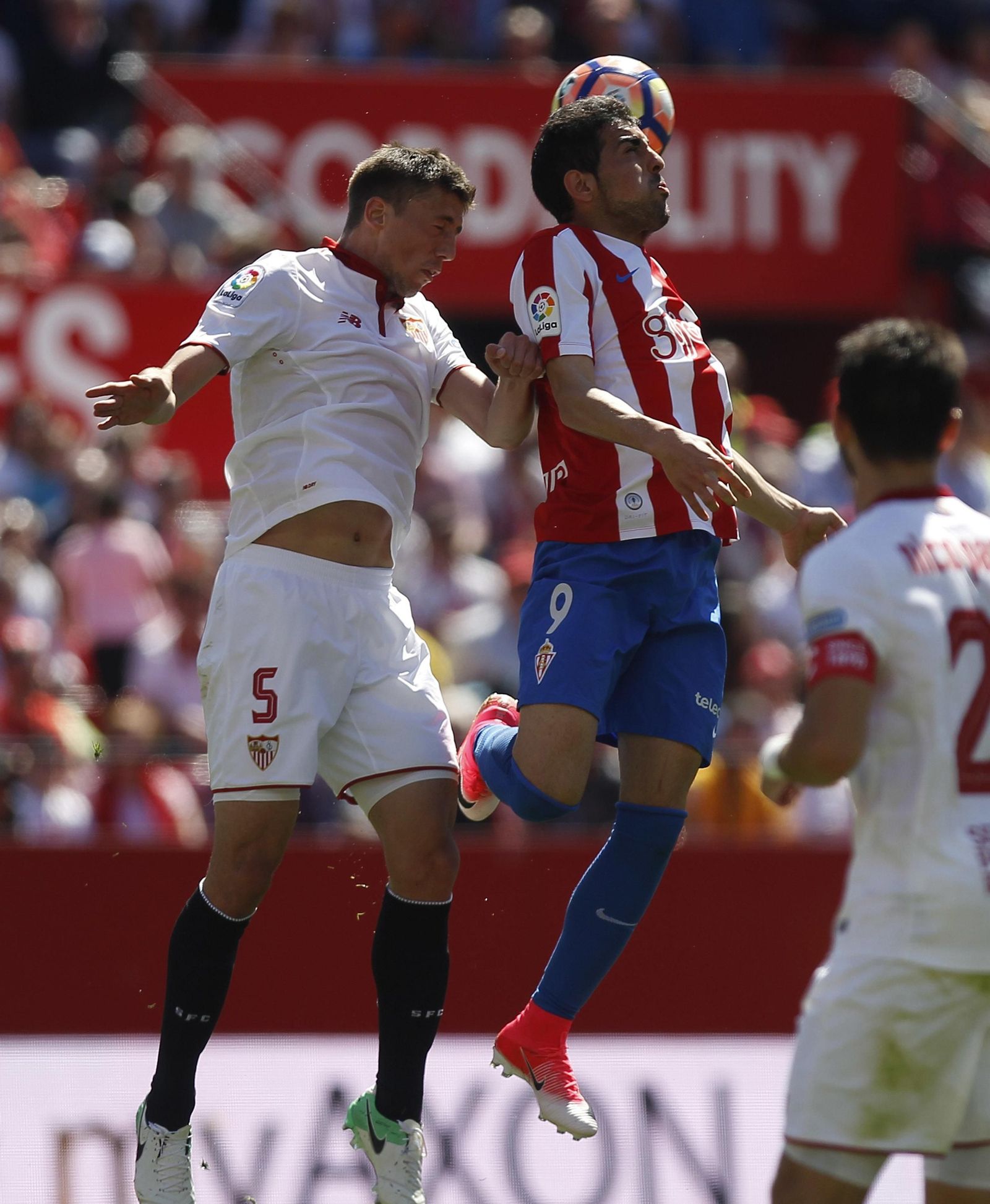 Las imágenes del Sevilla-Sporting