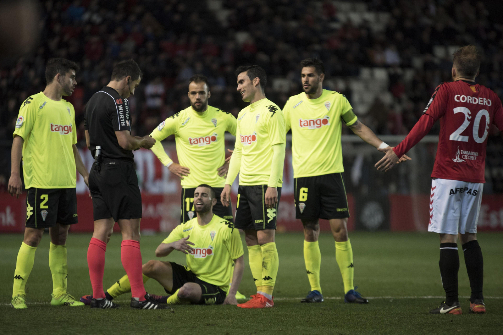 Las imágenes del Gimnástic de Tarragona-Córdoba