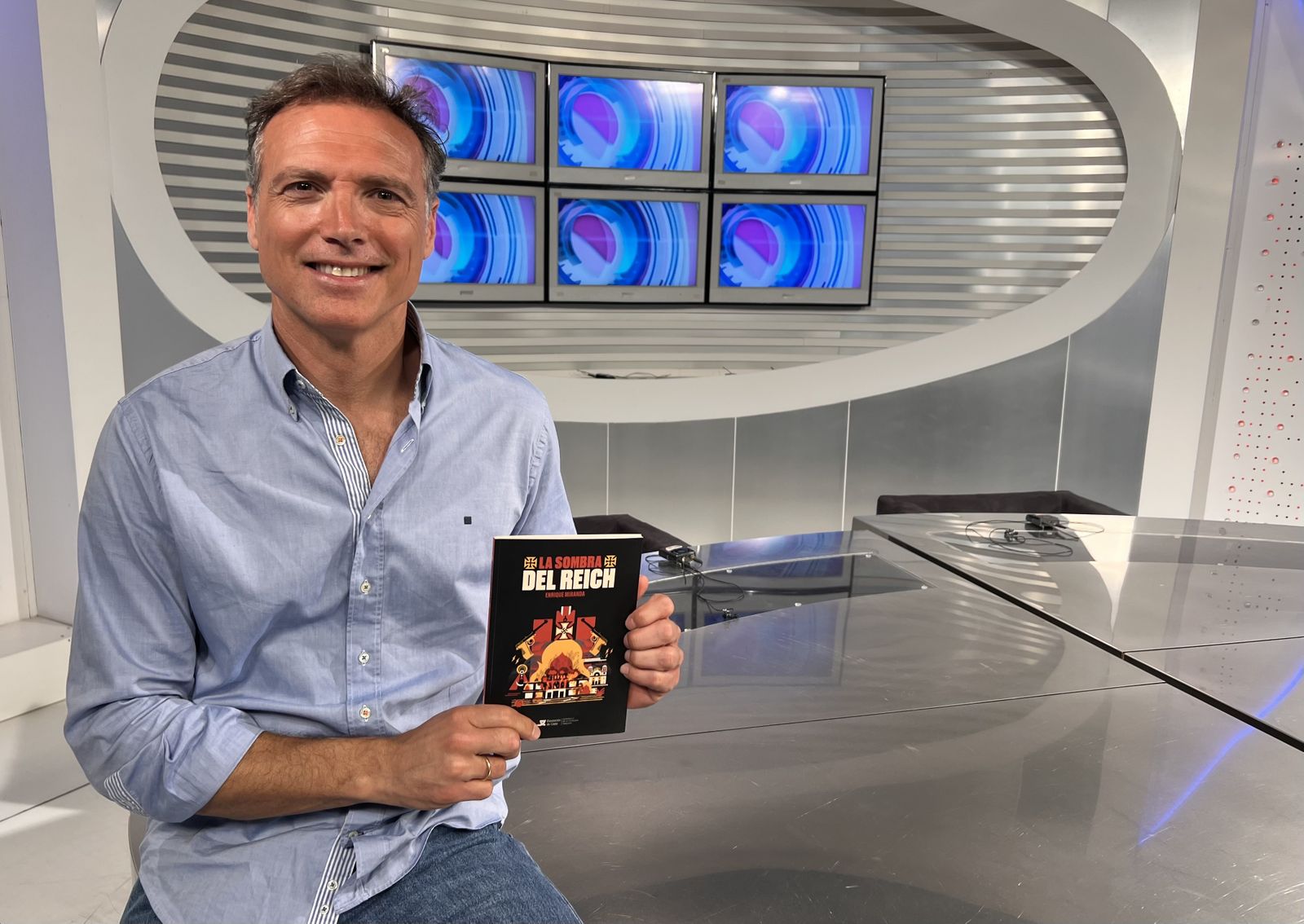 El autor de 'La sombra del Reich', Enrique Miranda.