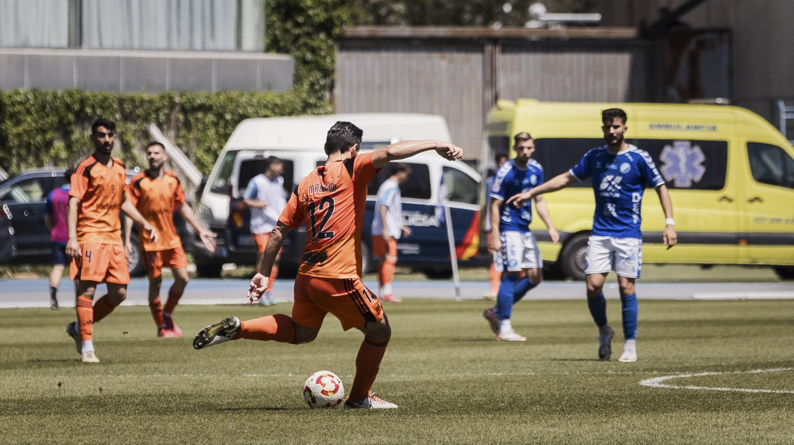 Las imágenes del derbi entre Xerez DFC y Xerez CD en Chapín
