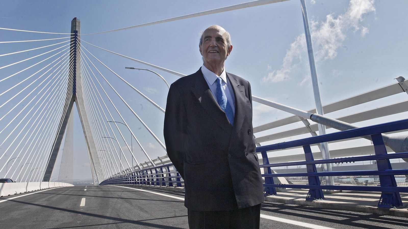 Javier Manterola, autor del diseño del puente de La Constitución.