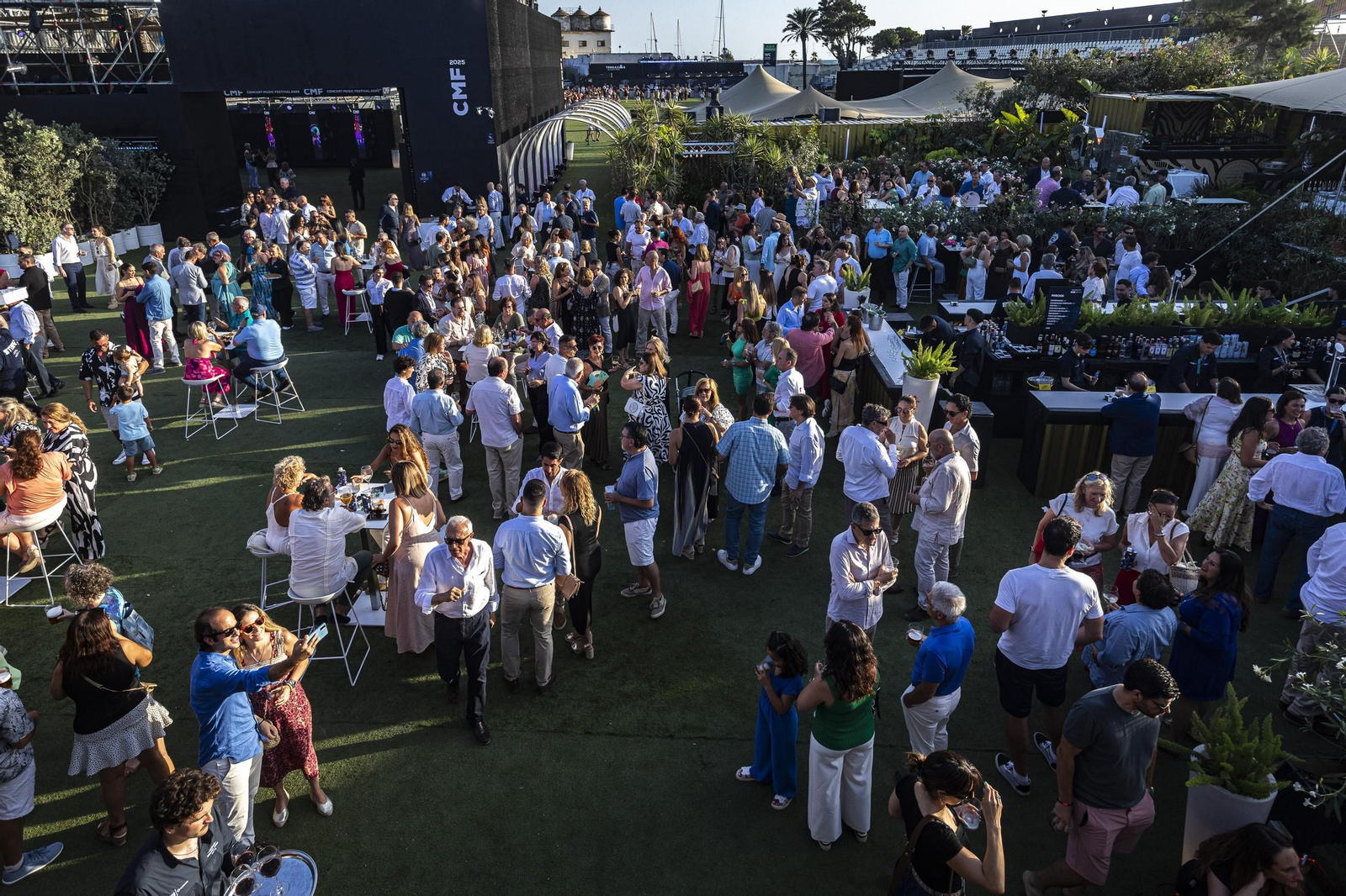 Imágenes de la inauguración de Concert Music Festival 2025 en Chiclana