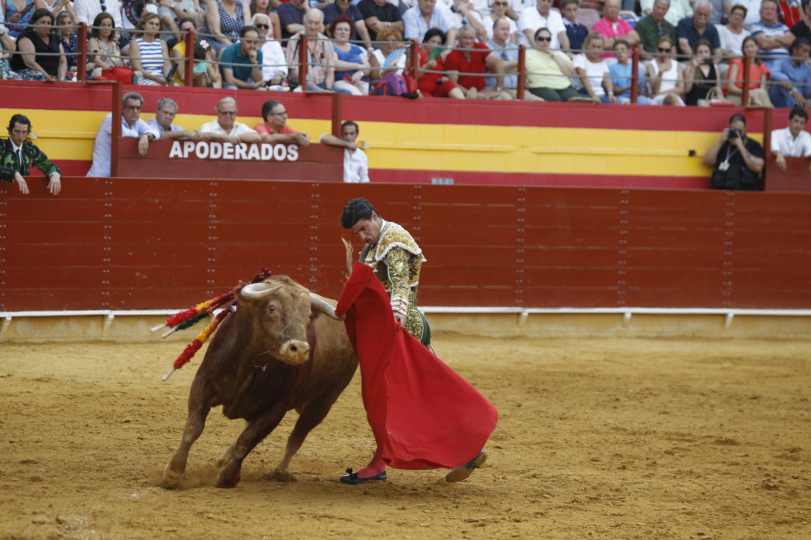 Fotogalería corrida toros Feria Santa Ana-Roquetas de Mar-El Juli-Perera-Aguado