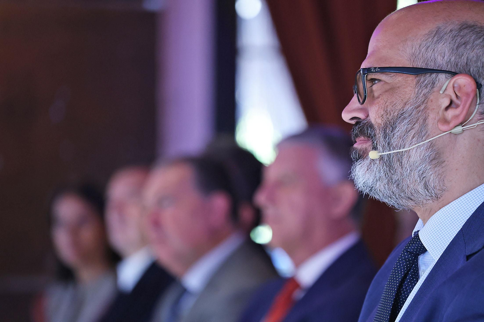 Imágenes del Foro Gerardo Rojas con la intervención de Antonio Joyanes, Vicepresidente ejecutivo de parque energéticos y exploración y producción de Moeve