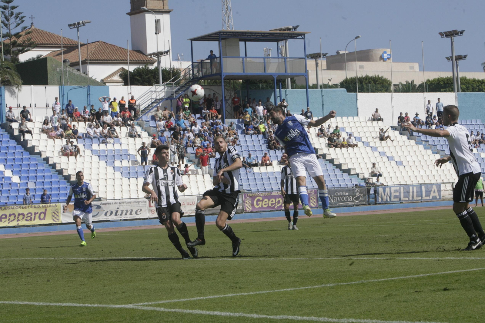 Las imágenes del Melilla-Balona