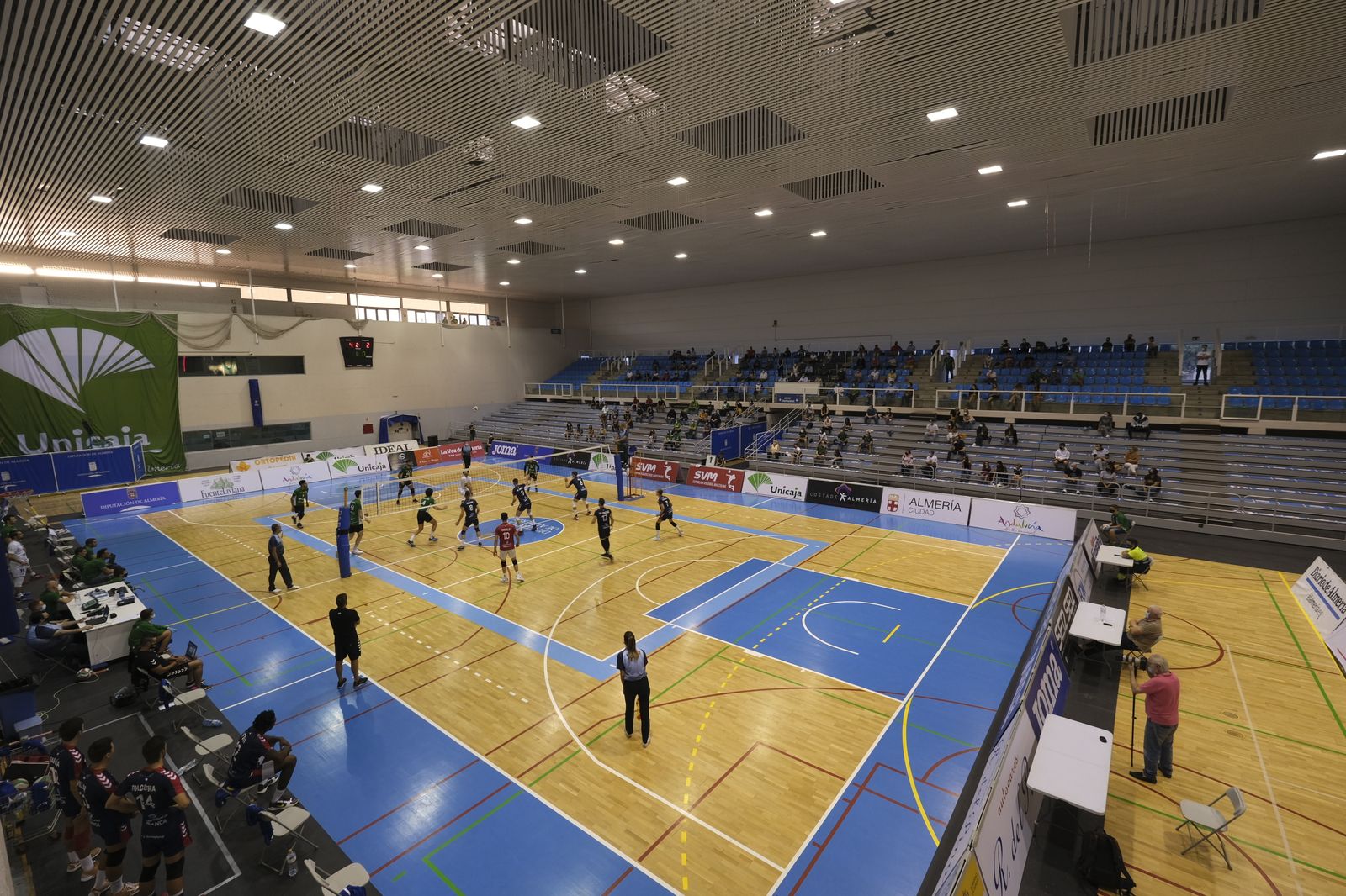 Fotogalería Unicaja Almería Voleibol-Arenal Emevé Lugo