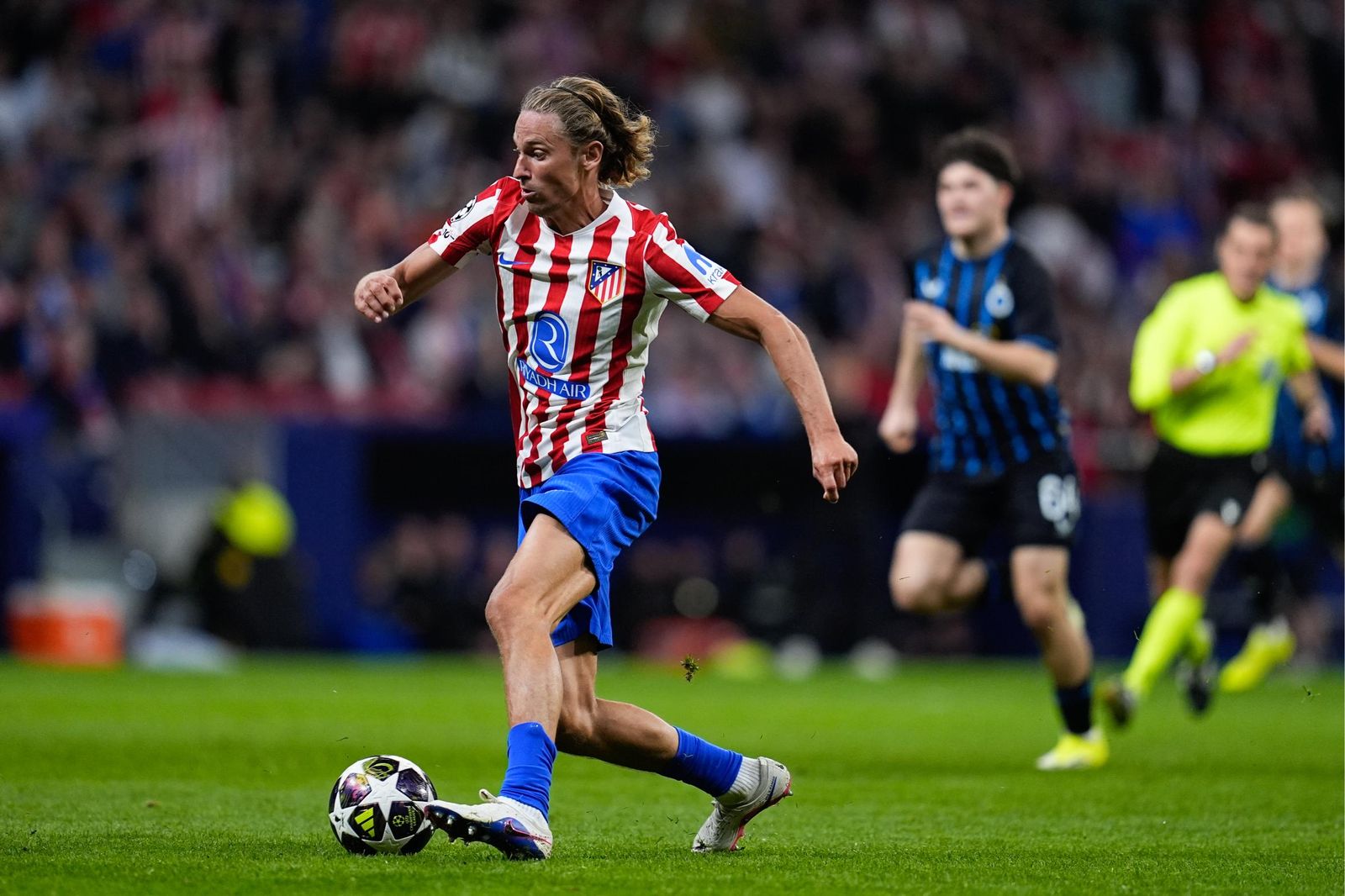 Las fotos del Atlético de Madrid-Brujas