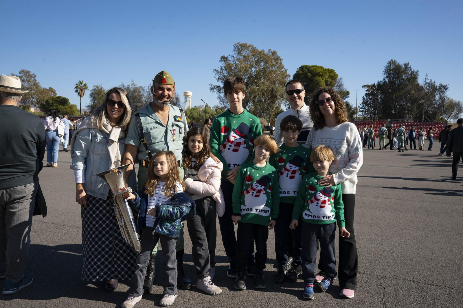 Así conmemora el día de la Inmaculada Concepción la Brigada de la Legión en Almería y despide al contingente que parte a Eslovaquia