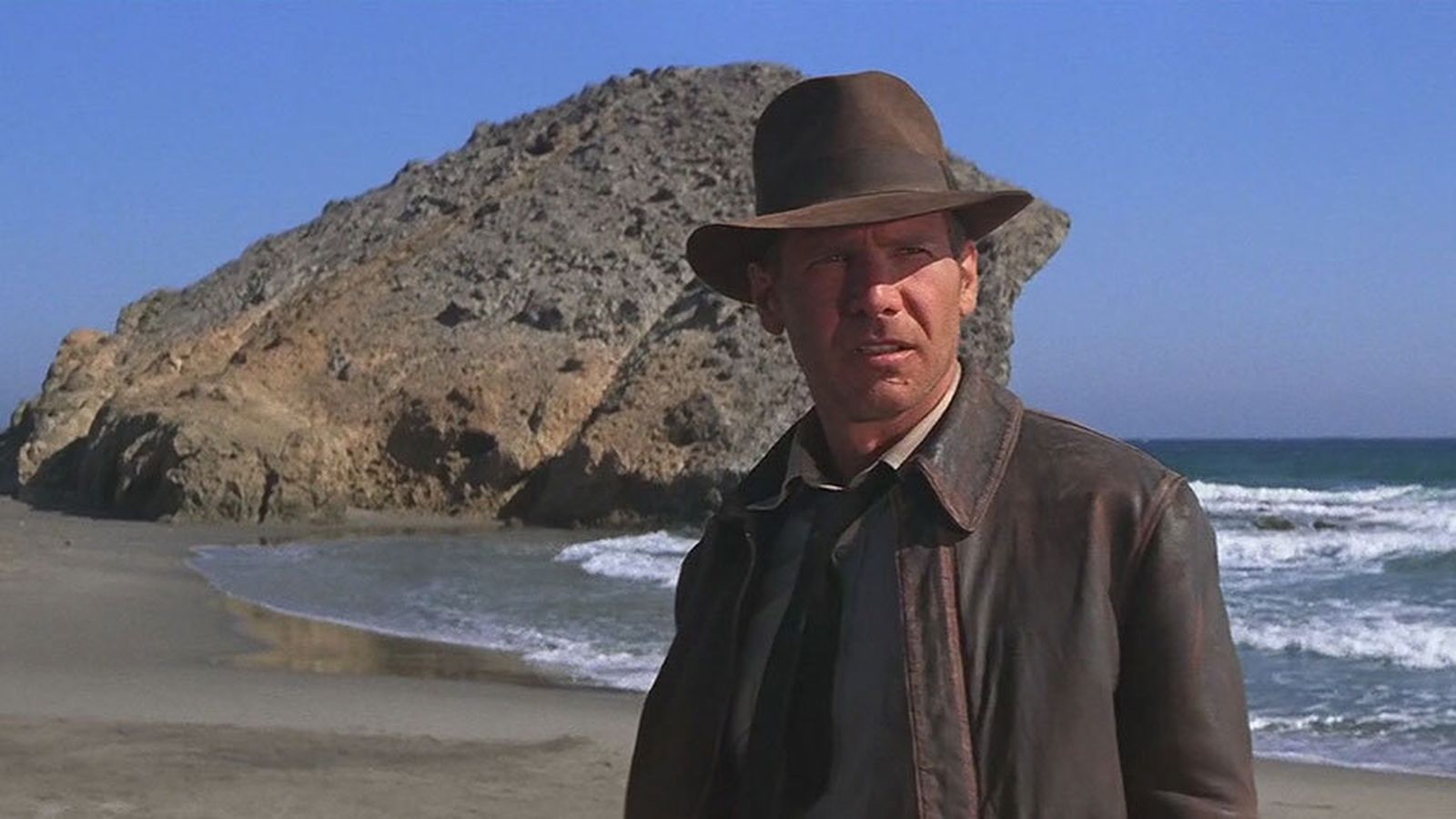 Escrena de Indiana Jones y la última cruzada rodada en los Escullos