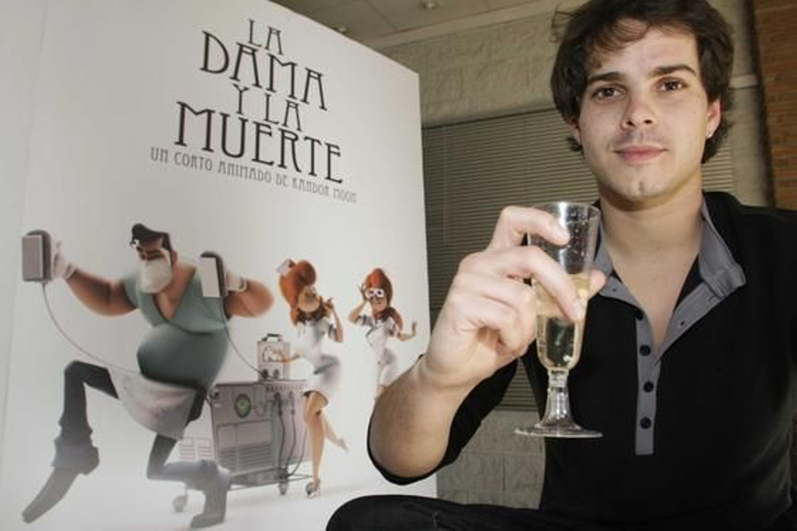 Kandor Graphics es seleccionada para las nominaciones a los Oscar por su corto " La Dama y la Muerte".
Foto: Miguel Rodríguez.

Foto: Miguel Rodr?ez