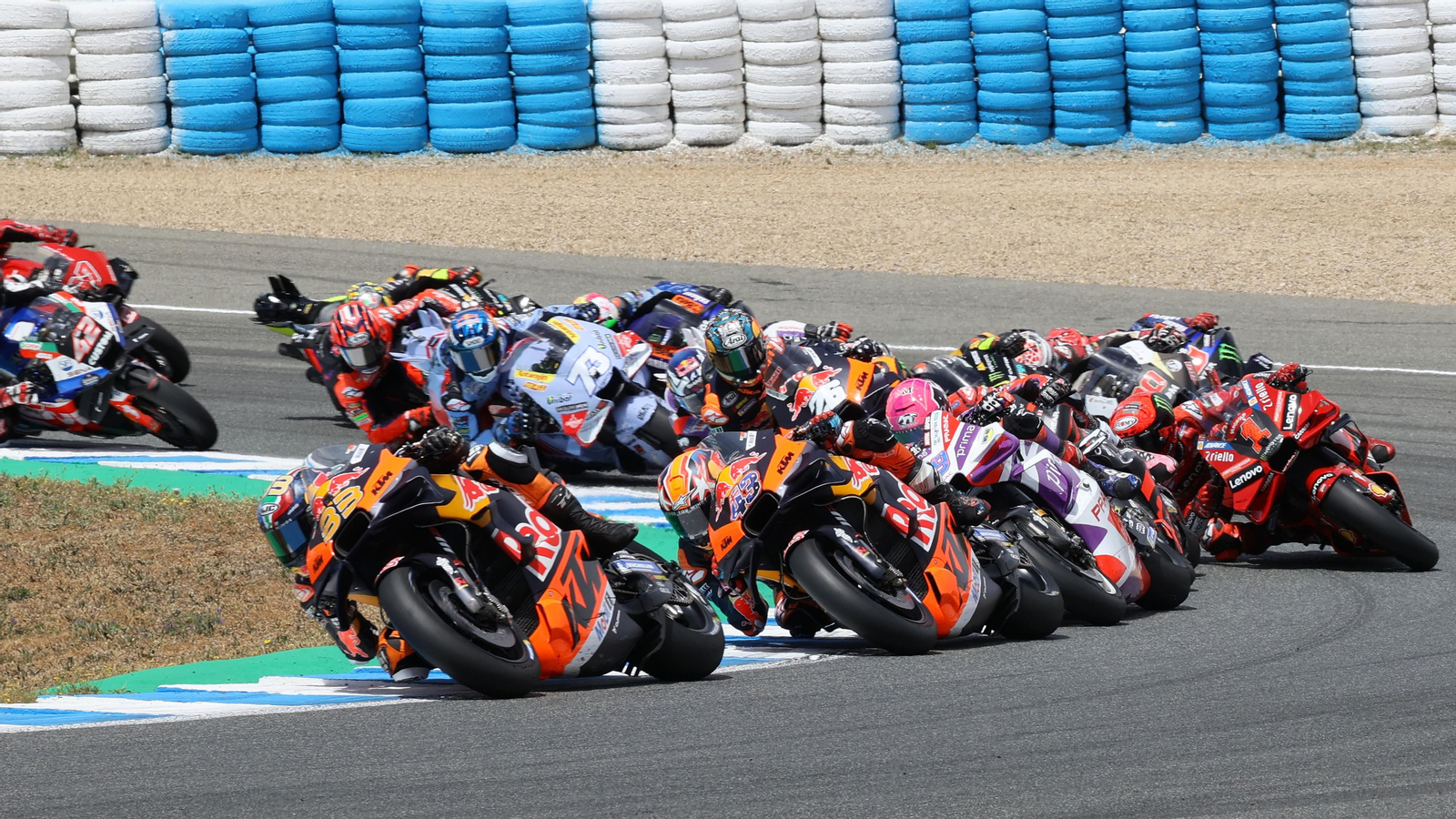 Carrera de MotoGP en el Circuito de Jerez