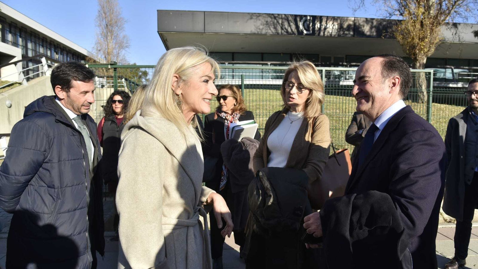 Patricia del Pozo con Gerardo Landaluce, Pilar Pintor y Javier Rodríguez Ros