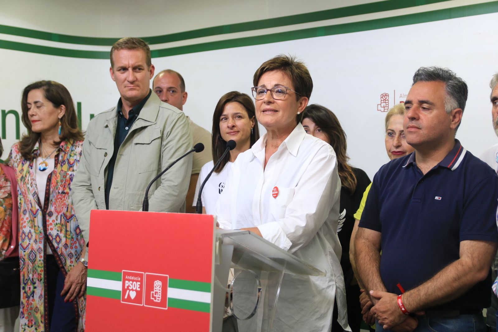 Imágenes de la noche de Elecciones Municipales 2023, en Almería