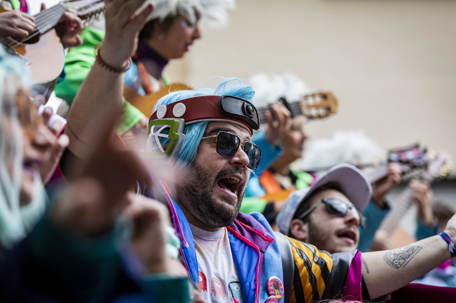 Carnaval de Cádiz 2023: Todas las imágenes del segundo sábado, con coros y callejeras