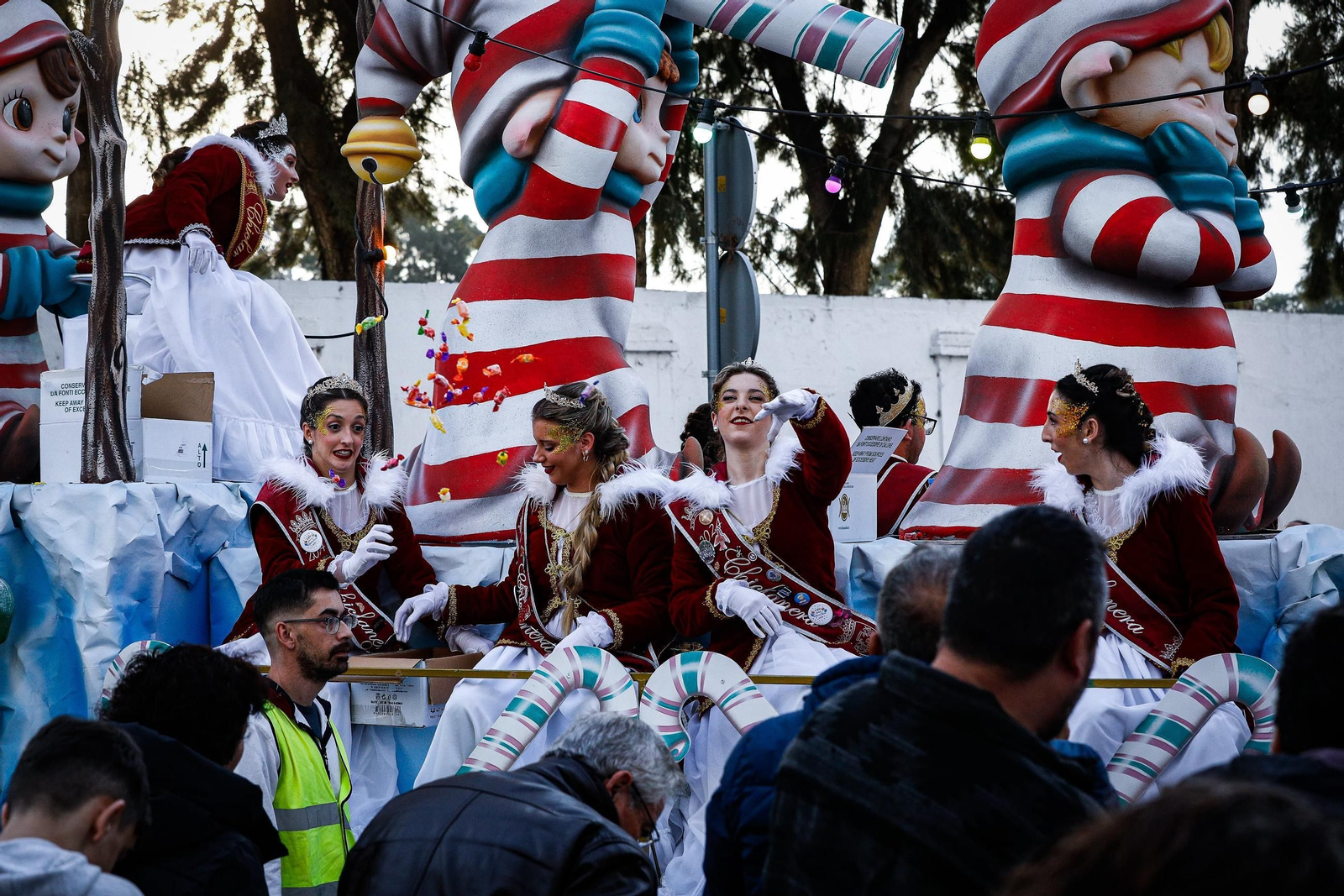 Las imágenes de la cabalgata de SS.MM. los Reyes Magos en Chiclana